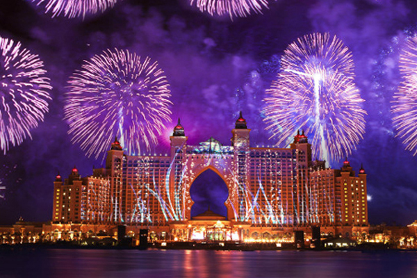 A cruise to New Year's Eve in Dubai