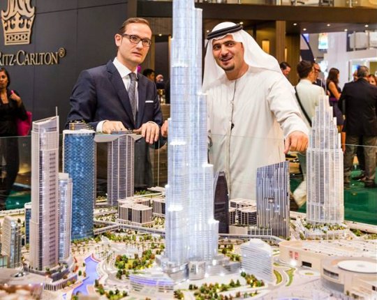Start of the Arabian Travel Market 2015 in Dubai