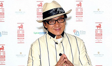 Jackie Chan in Dubai For a new movie