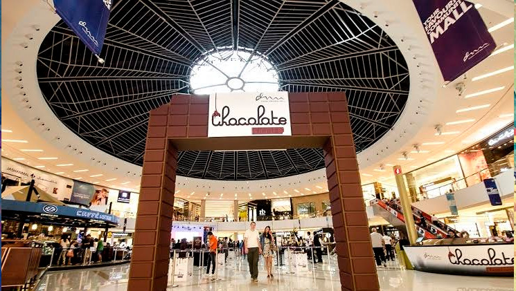 Chocolate Festival in Dubai Marina Mall during the Dubai Food Festival
