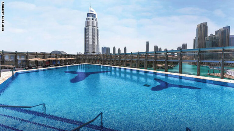 Rooftop The Burj Club Pool  Spend a Full Day Without a Membership